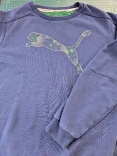 プーマ キッズ トレーナー 160 ブルー