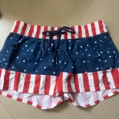 Billabong 水着 ショートパンツ 星条旗柄 レディースＬ