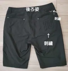 Number Lサイズ 黒パンツ/ゴルフ.スポーツ