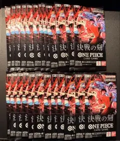 ワンピースカードゲーム 決戦の刻 24パック 新品 未開封 正規品 - メルカリ