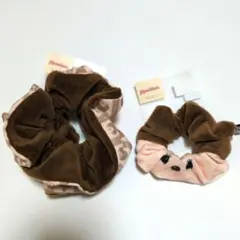 モンチッチ　シュシュ 2個セット