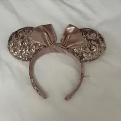 ディズニー　ミニー　カチューシャ　スパンコール