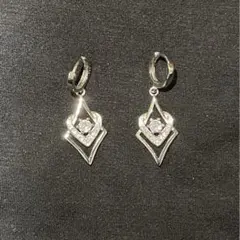 ピアス（ハート＆ダイヤ）