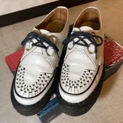 GEORGE COX サイズ8 ジョージコックス　3588ホワイトレザー