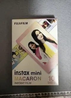 チェキフィルム instax mini 10枚入　1箱(10枚セット)　マカロン