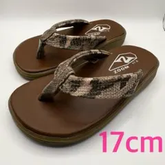 ⭐︎レア⭐︎ 17cm ZOOM スネークスキン風　ビーサン　クリーニング済みのサムネイル