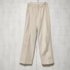 ユニクロ (M)　ジャージーリラックス ストレートパンツ　ウエスト紐なし