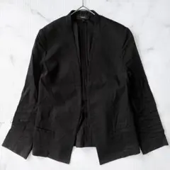 ✨美品✨現行theory セオリー黒ノーカラージャケットxs