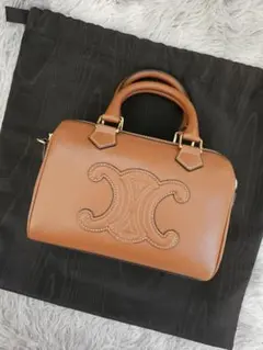 2024年限定 CELINE キュイル トリオンフ ミニボストン チェック 2024年限定 CELINE キュイル トリオンフ ミニボストン チェック - メルカリ