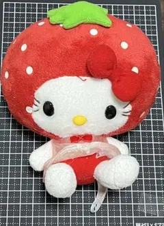 ハローキティ いちごのぬいぐるみ