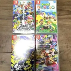 Nintendo Switch ソフト4本　新品未開封
