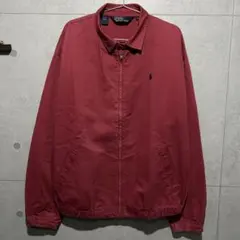 90s polo by Ralph Lauren スイングトップ フェードレッド