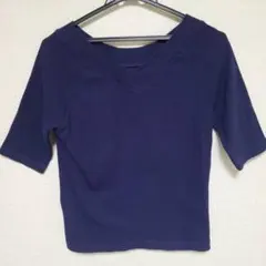 Honeys ハニーズ ニット 半袖 五分袖 オフショルダー 2way