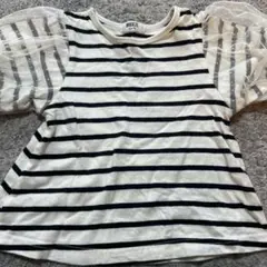 BREEZE ストライプ柄 Tシャツ 90