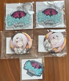 にじさんじ 椎名唯華 スト6 くじ アクリルキーホルダー 缶バッジ