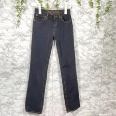 GAP 29インチ　レディース　ブラック　ストレート デニム パンツ