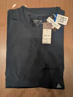 CHRISTIAN ORANI 黒 クルーネックTシャツ 3L