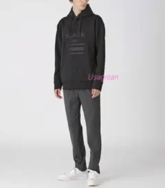 《新品 タグ付き》ブラックレーベルクレストブリッジ  ロゴフーディーM