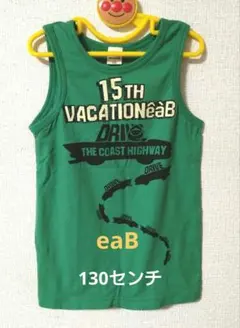 eaB タンクトップ　ノースリーブ　子供用　　　Ｔシャツ 　エーアーベー　キッズのサムネイル