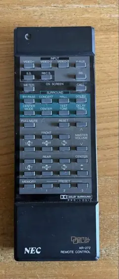 NEC AR-272 リモコンのサムネイル