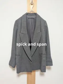 2024AW】Spick and Span チェックルーズジャケット グレー - メルカリ