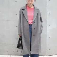 relume JOURNAL STANDARD チェスターコート 36 グレー