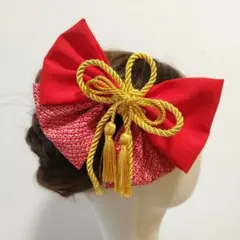 ヘッドドレス　着物 　タッセル　成人式　結婚式　七五三　袴　髪飾り127