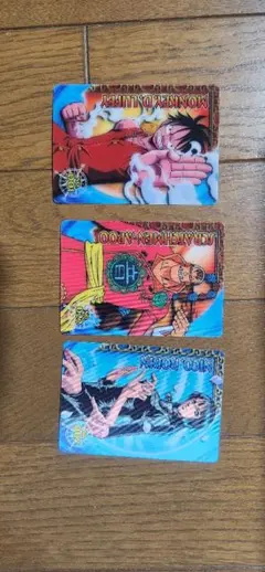 ワンピース 3Dカードコレクション 3枚セット