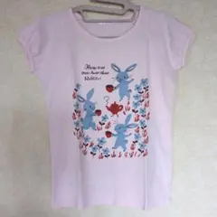 カレルチャペック★ウサギの可愛いイラスト Tシャツ 未使用品150