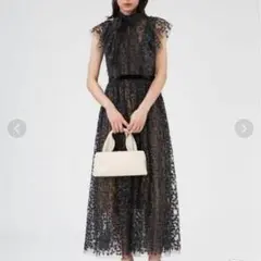 FRAY I.D グリッターシークインドレス