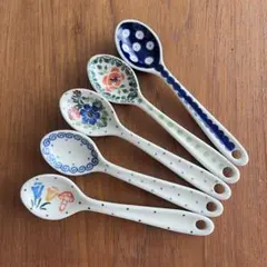 ポーランド食器　ツェラミカ アルティスティチナ　スプーン5本セットのサムネイル
