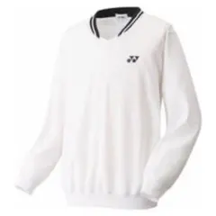 YONEX Vネック テニスウェア トレーナー ホワイト M