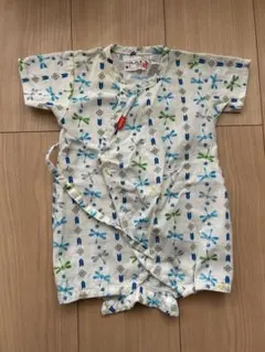 くろわっさんすべべ　甚平　トンボ　50 60 ベビー