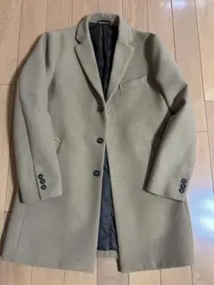 INHERIT ベージュ チェスターコート M