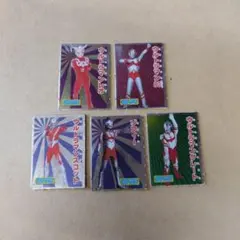 ウルトラマンカード5枚セット