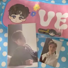 PetiTEEN from SEVENTEEN タオル ヘアピンセット バーノン