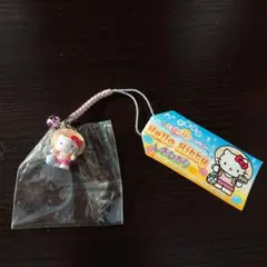 ご当地キティ ストラップ 千葉限定 しおひがり 潮干狩り バージョン 