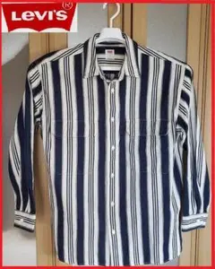 Levi's／オーバーサイズ／長袖シャツ／ストライプシャツ