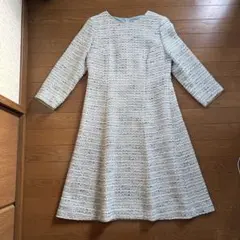 STRAWBERRY FIELDSワンピース　ライトブルー