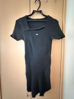 non-hedge 半袖ニットワンピース