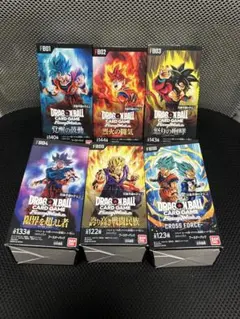ドラゴンボール フュージョンワールド ブースターパック 6種セット