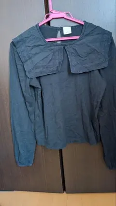 ZARA 長袖ブラウス ブラック 164cm