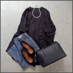 ◆新品あり◆きれいめオフィスカジュアル コーデ売り セットアップ 美シルエットM