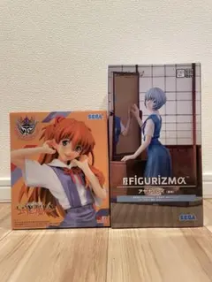 エヴァンゲリオン アスカ・ラングレー 綾波レイ　フィギュア