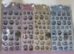 ちいかわ柔らかいぷくぷくシール　4枚セット②