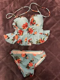 MICOAMRI くみっきー　水着　フラワープリント セパレート水着 S