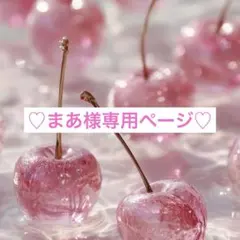 まあ様専用ページ