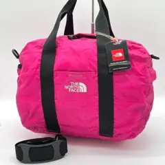 【良品】ノースフェイス ミニボストンバッグ ハンドバッグ 2way ナイロン