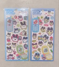 平成はっぴーフォン　たまごっち　まめっち　みみっち　2枚セット