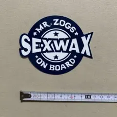 SEX WAXステッカーON BOARDタイプNVYカラー新品未使用のサムネイル